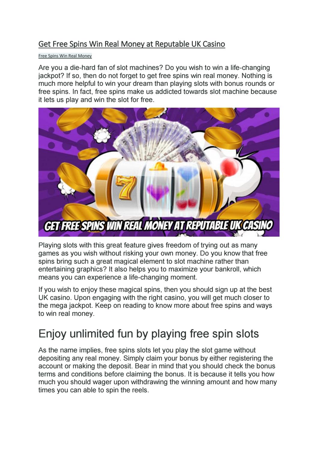 win free money online casino